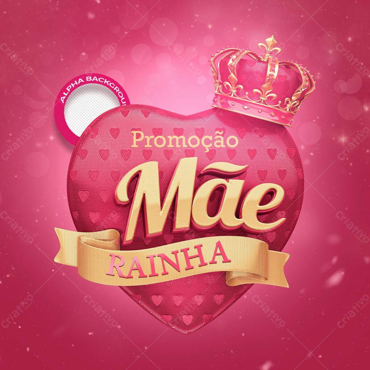Flyer Dia das Mães PSD Editável
