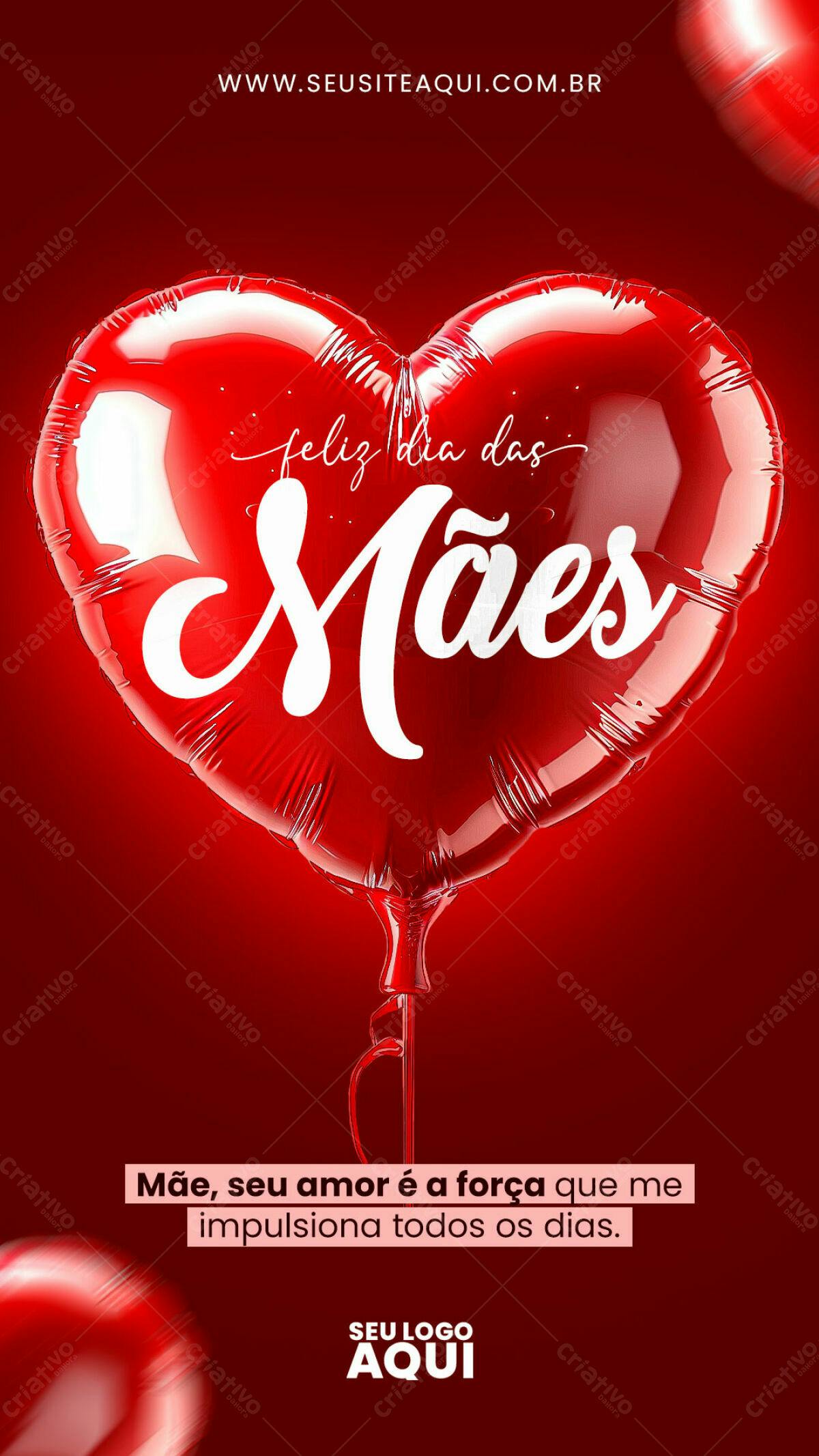 Flyer Dia das Mães PSD Editável