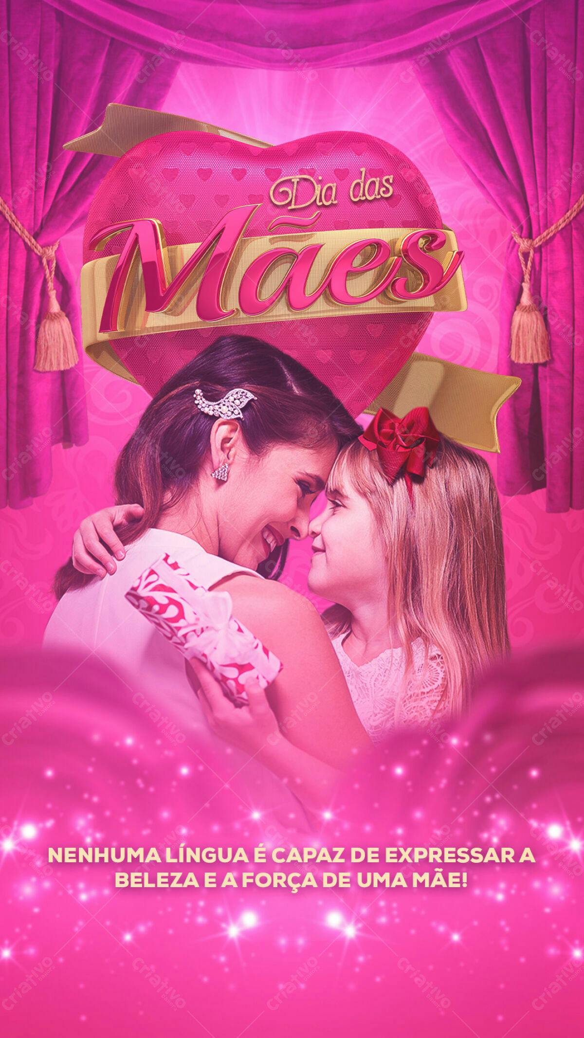 Flyer Dia das Mães PSD Editável