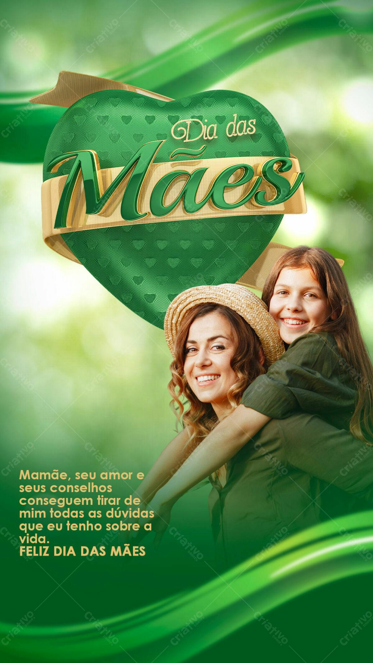 Flyer Dia das Mães PSD Editável