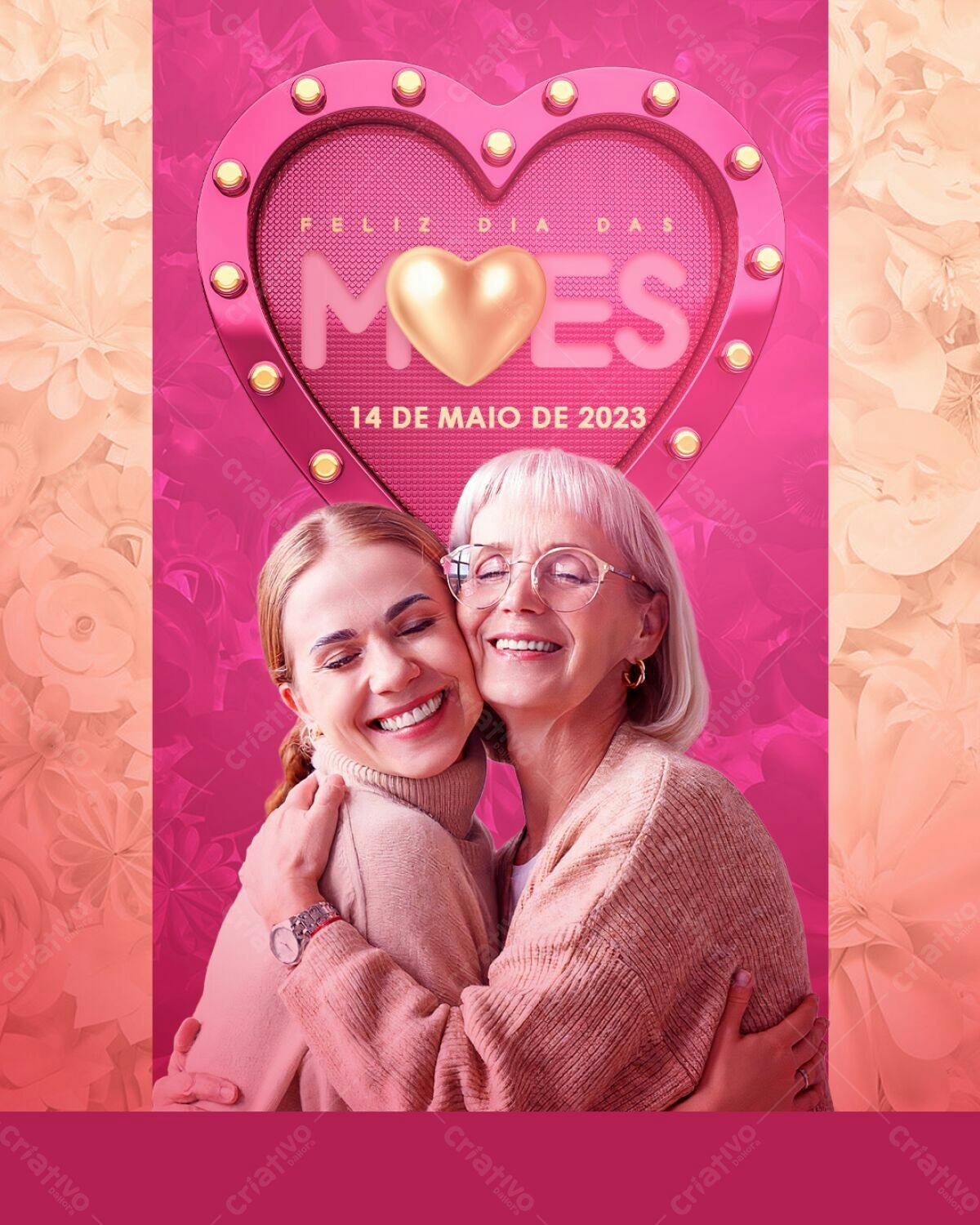 Flyer Dia das Mães PSD Editável