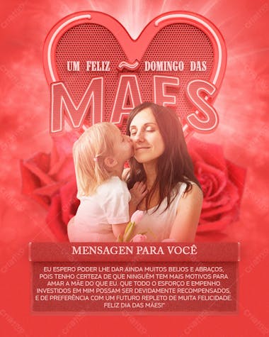 Mensagem para o dia das mães modelo 40