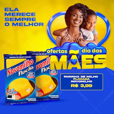 Arte para dia das mães modelo supermercado 02