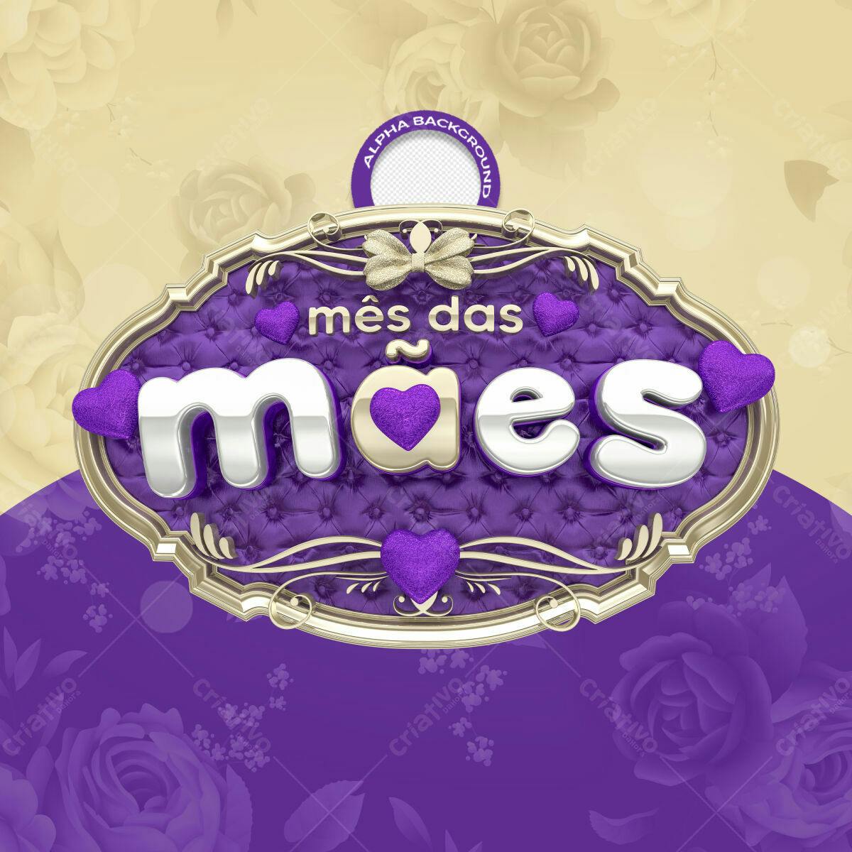Banner Dia das Mães PSD Editável