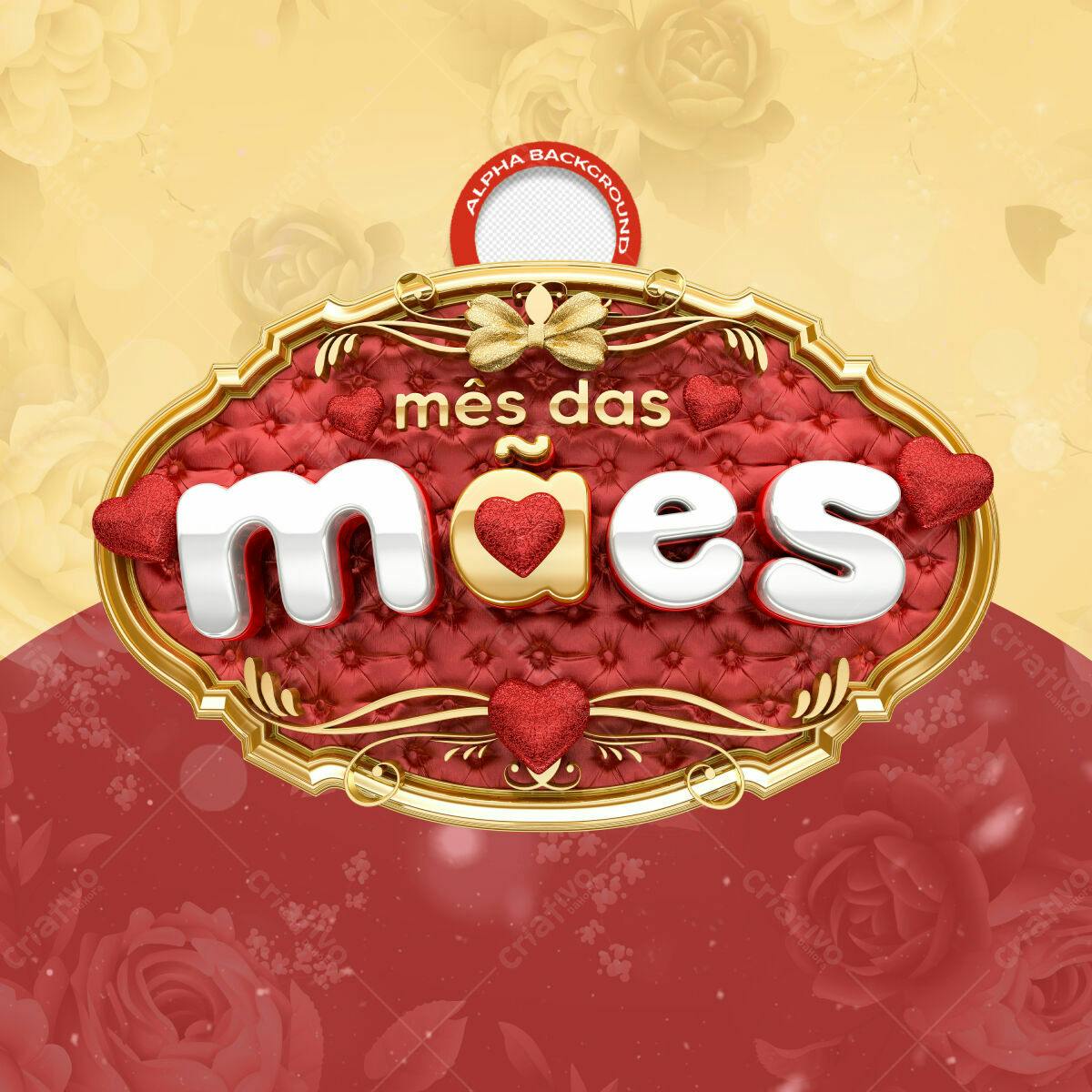 Banner Dia das Mães PSD Editável