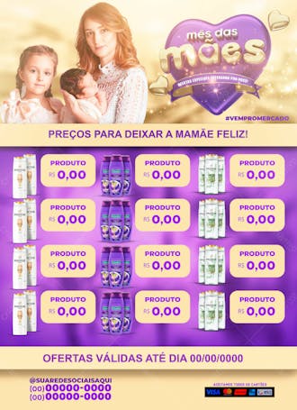 Mês das mães ofertas especiais 05