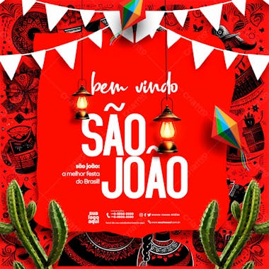 São joão festa junina feed 1