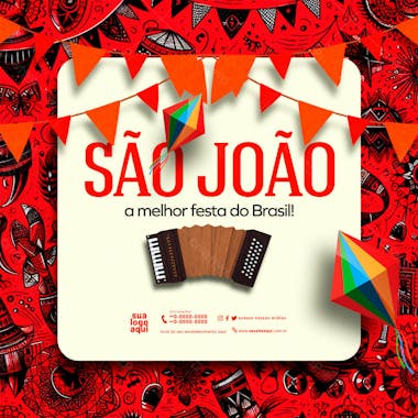 São joão festa junina feed 1