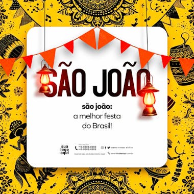 São joão festa junina feed 1