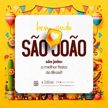 São joão festa junina feed 1