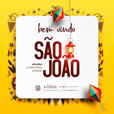 São joão festa junina feed 1