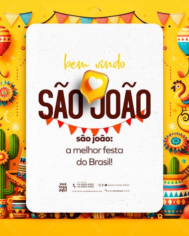 São joão festa junina feed 2