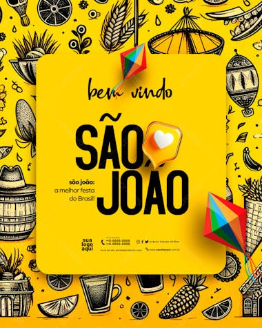 São joão festa junina feed 2