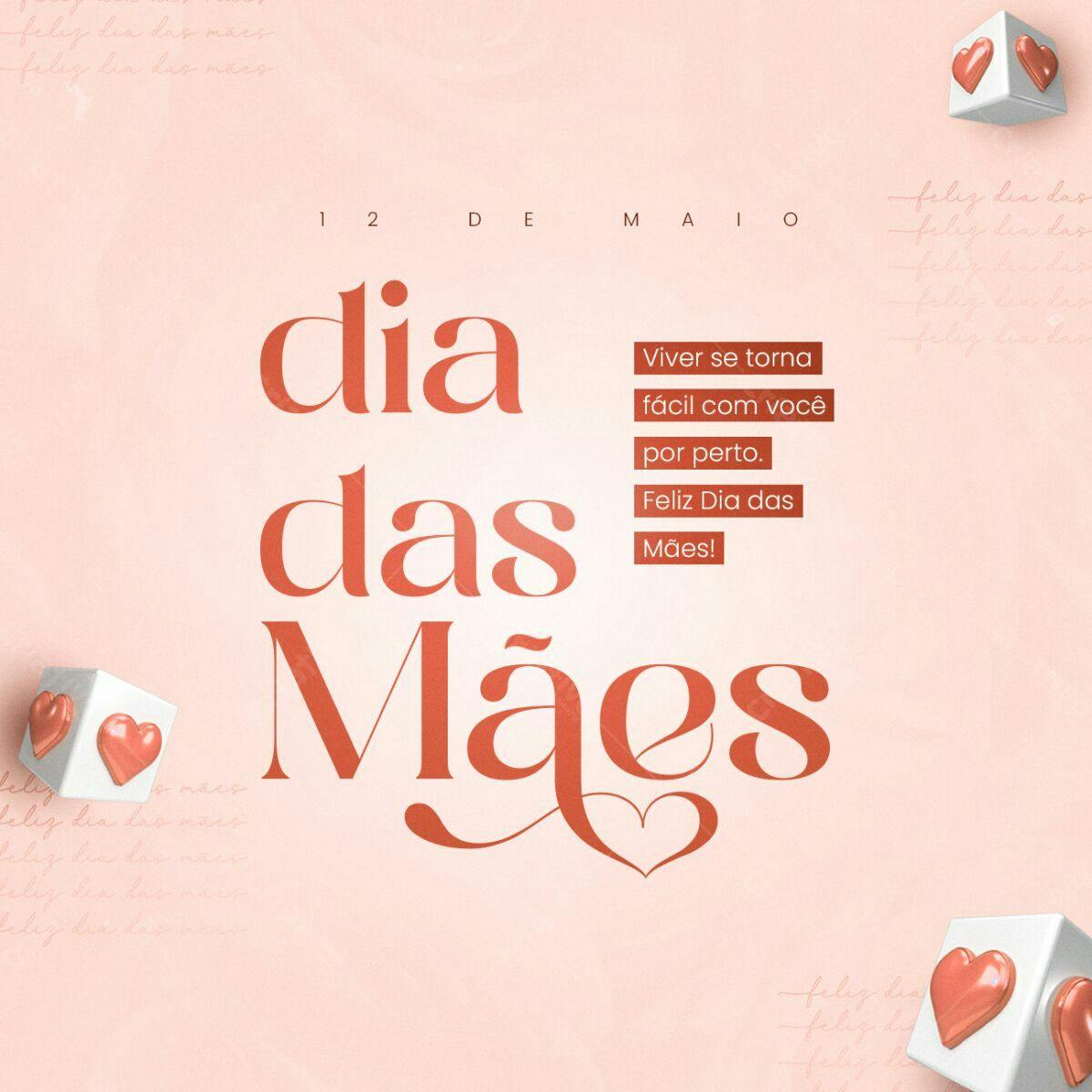 Postagem Dia das Mães PSD Editável