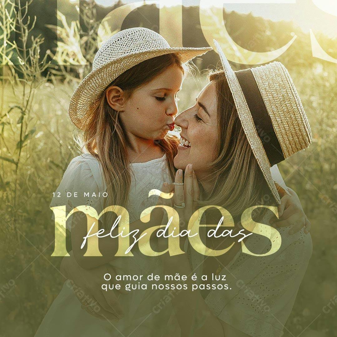 Postagem Dia das Mães PSD Editável