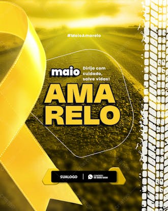 O maio amarelo promove conscientização sobre segurança no trânsito 7