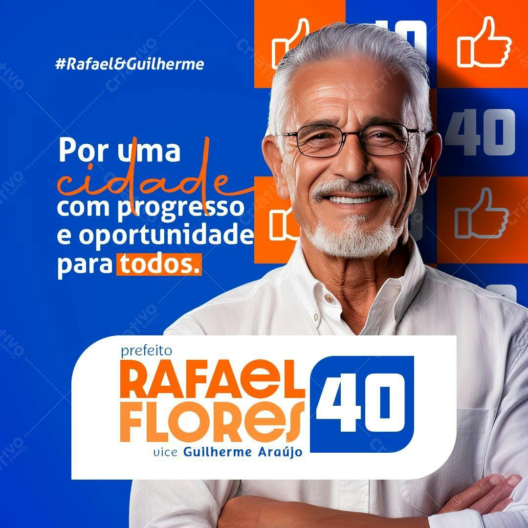 Flyer Eleições PSD Editável
