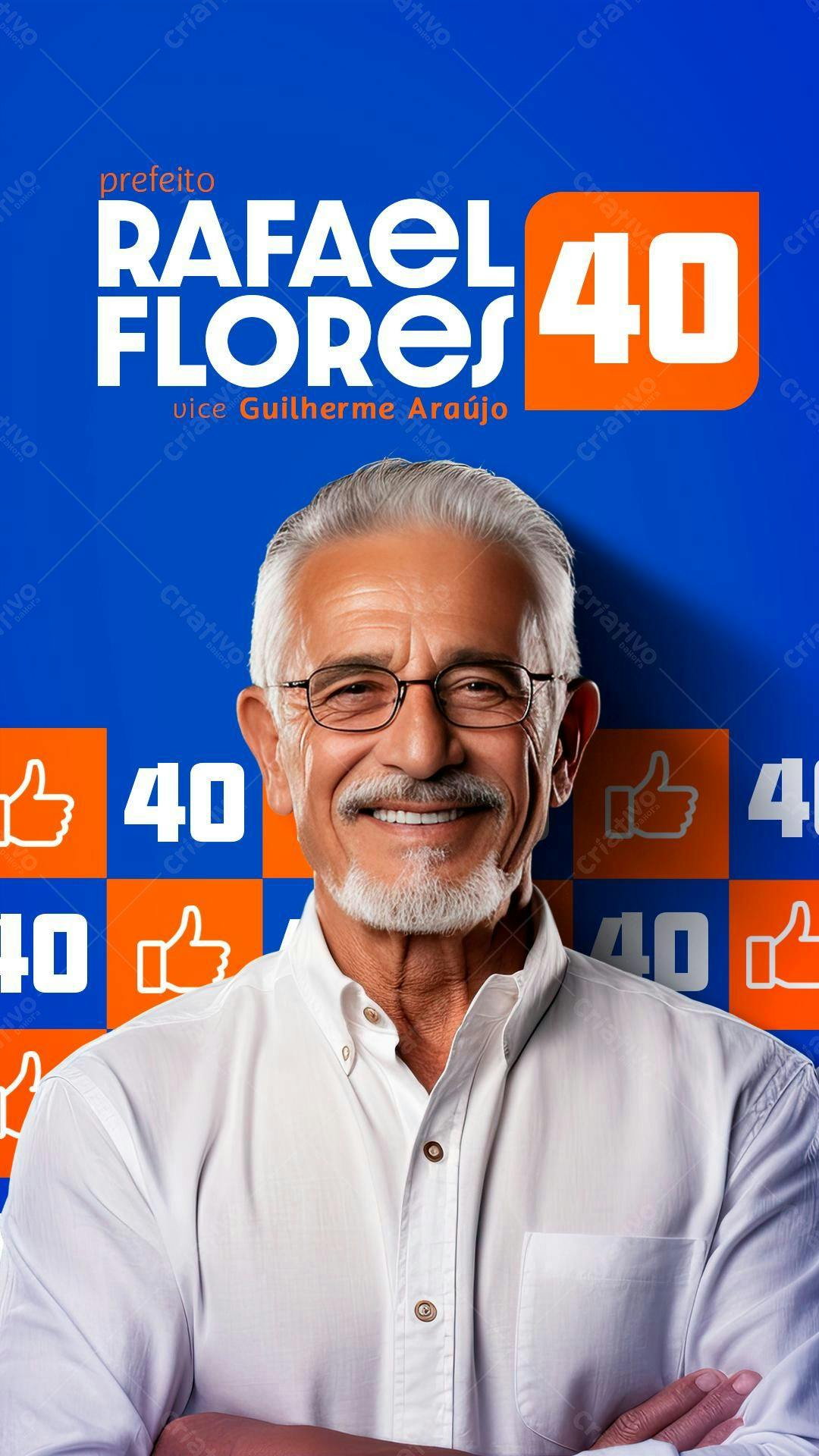 PSD para Campanha Política - Eleições 2024 PSD Editável