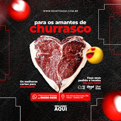Feed Quadrado Açougue Carnes