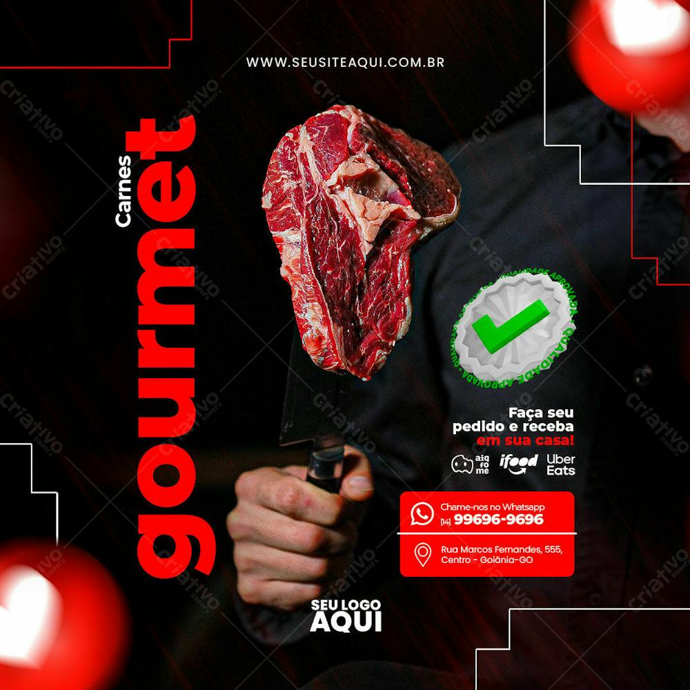 Feed Quadrado Açougue Carnes