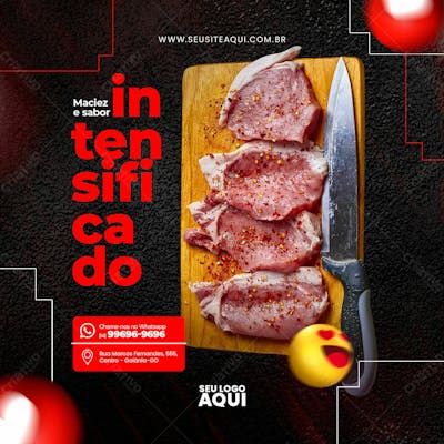Feed Quadrado Açougue Carnes