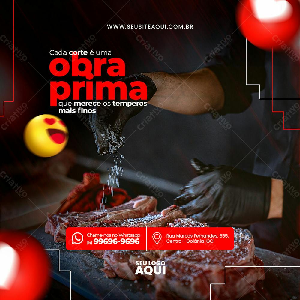 Feed Quadrado Açougue Carnes