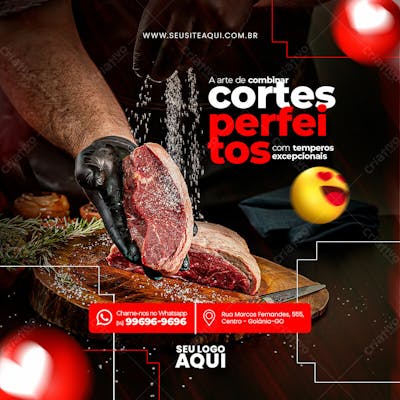 Feed Quadrado Açougue Carnes