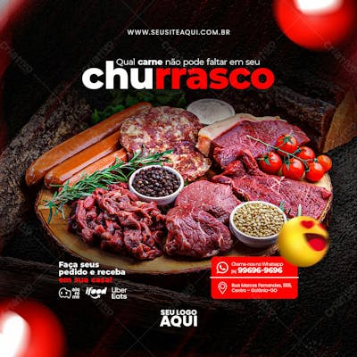 Feed Quadrado Açougue Carnes