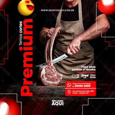 Feed Quadrado Açougue Carnes