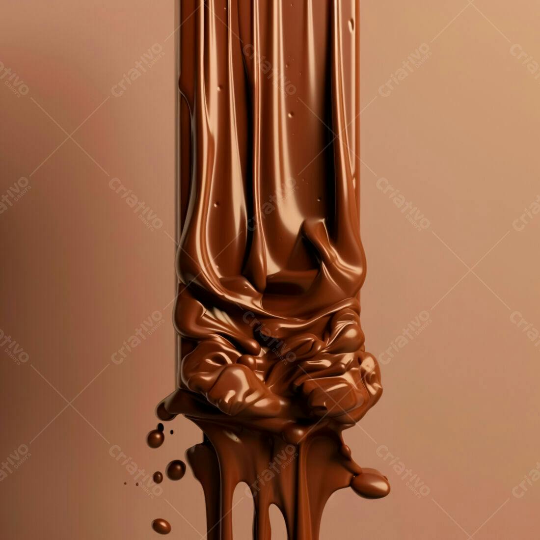 Chocolate derretendo barra textura rica
