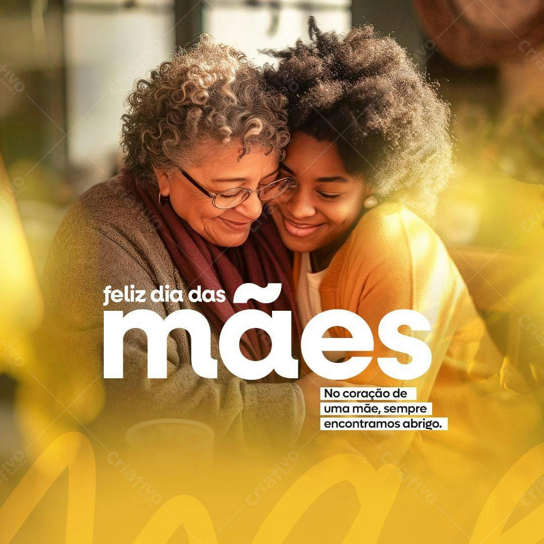 Postagem Dia das Mães PSD Editável