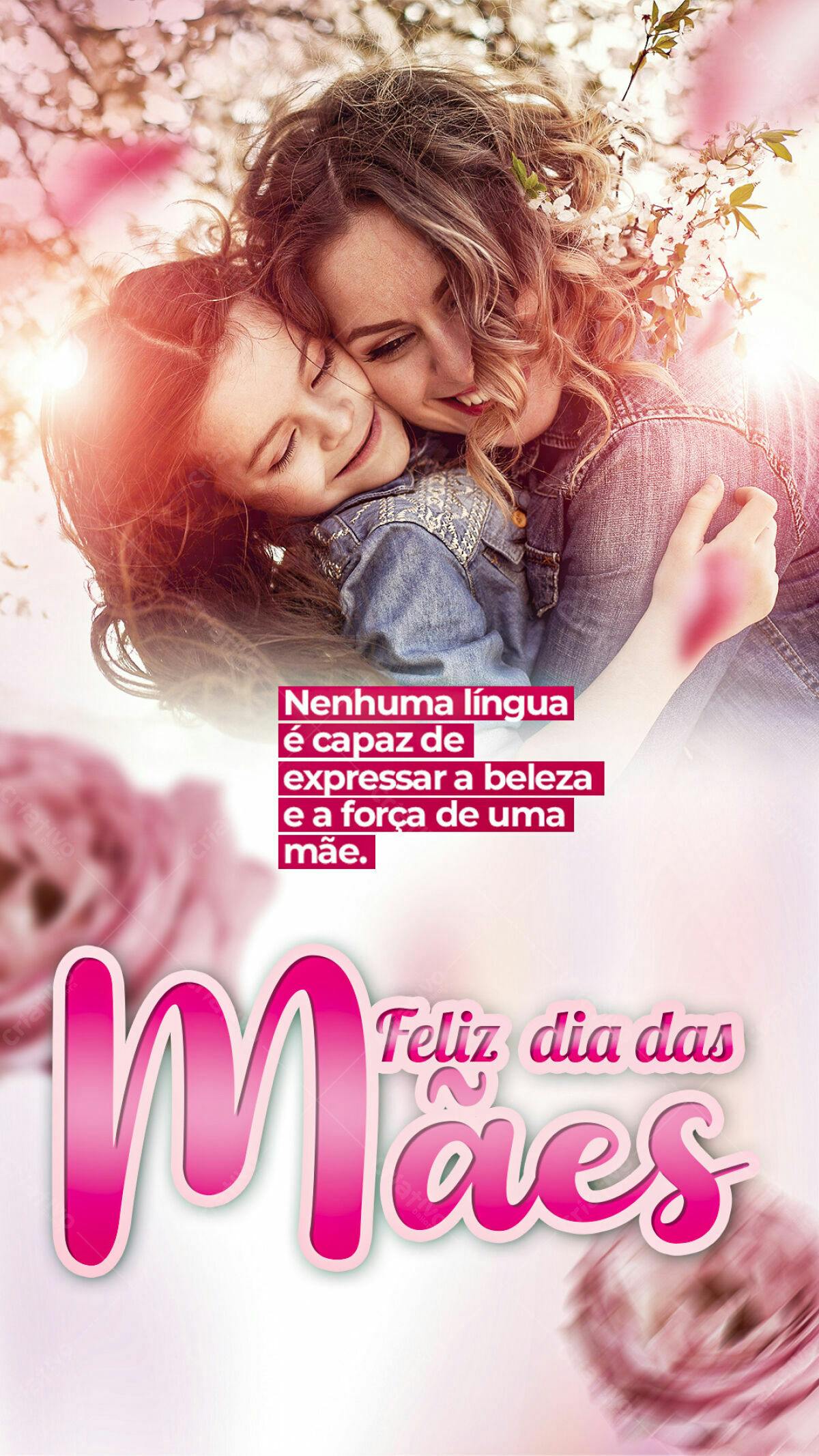 Flyer Dia das Mães PSD Editável