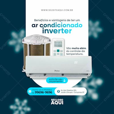 Feed Quadrado Manutenção De Ar Condicionado