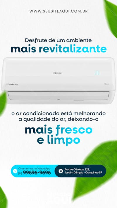 Story Manutenção De Ar Condicionado