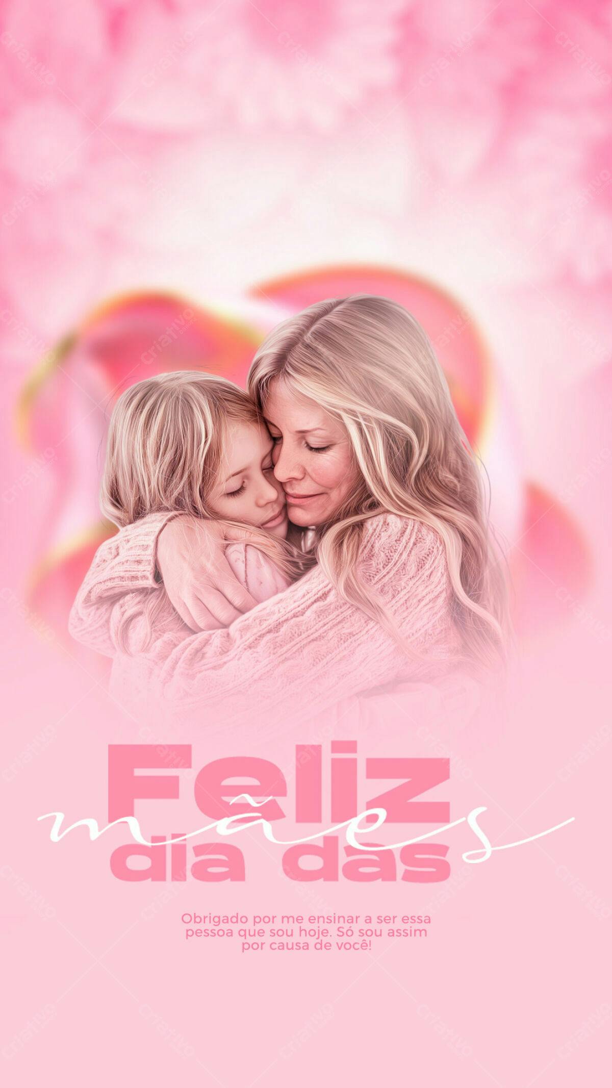 Postagem Dia das Mães PSD Editável