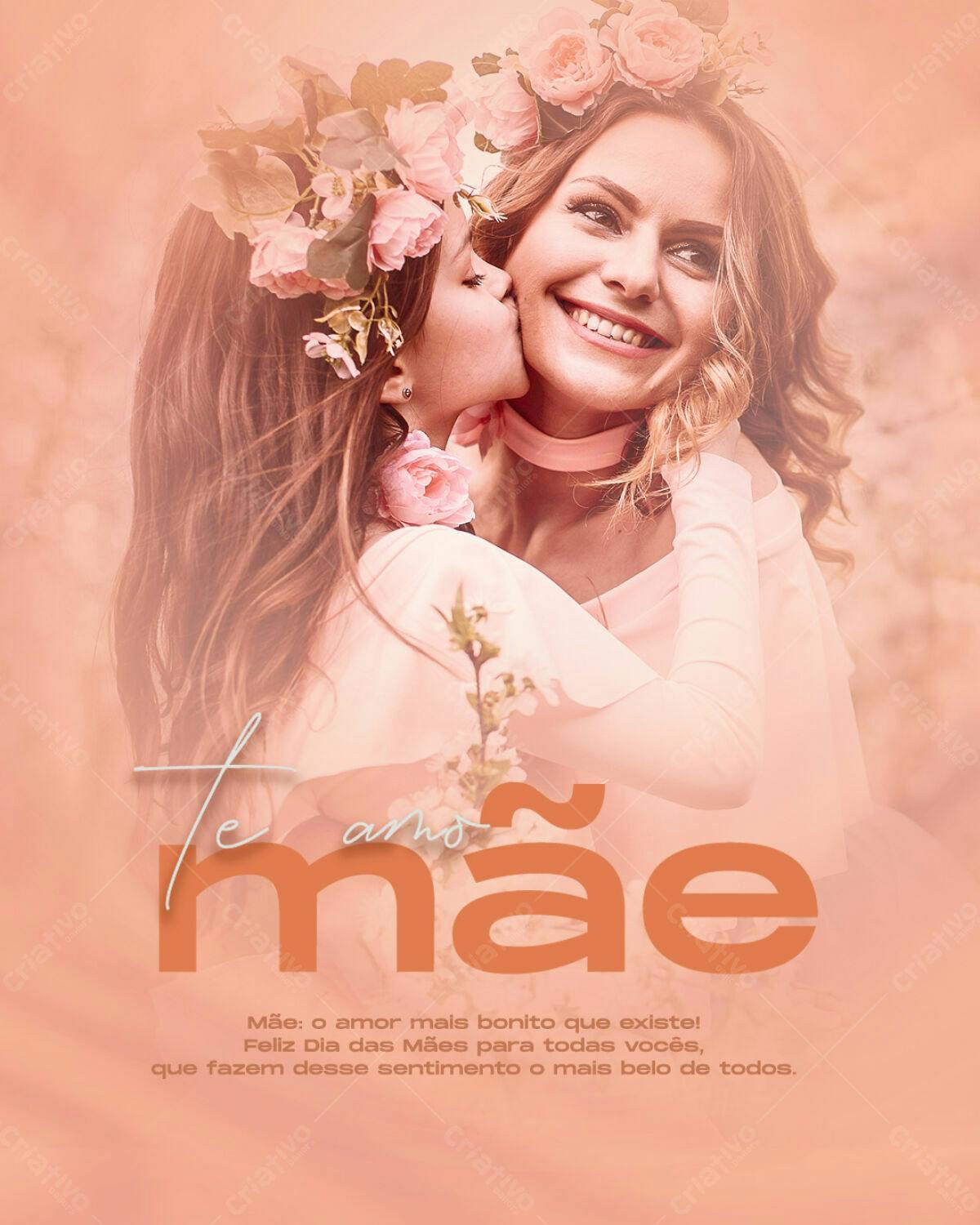 Flyer Dia das Mães PSD Editável