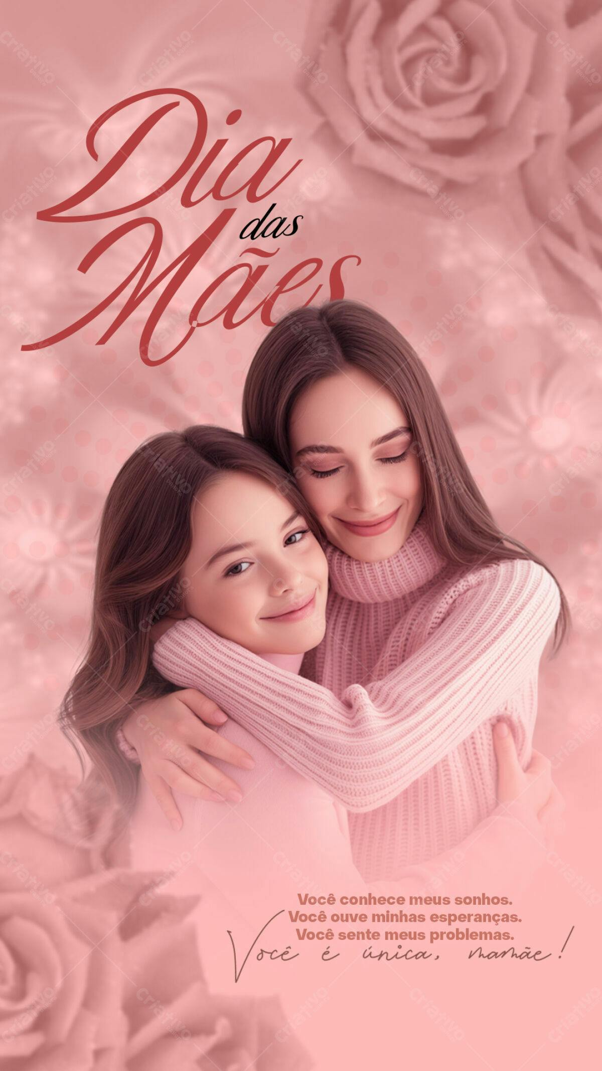 Flyer Dia das Mães PSD Editável