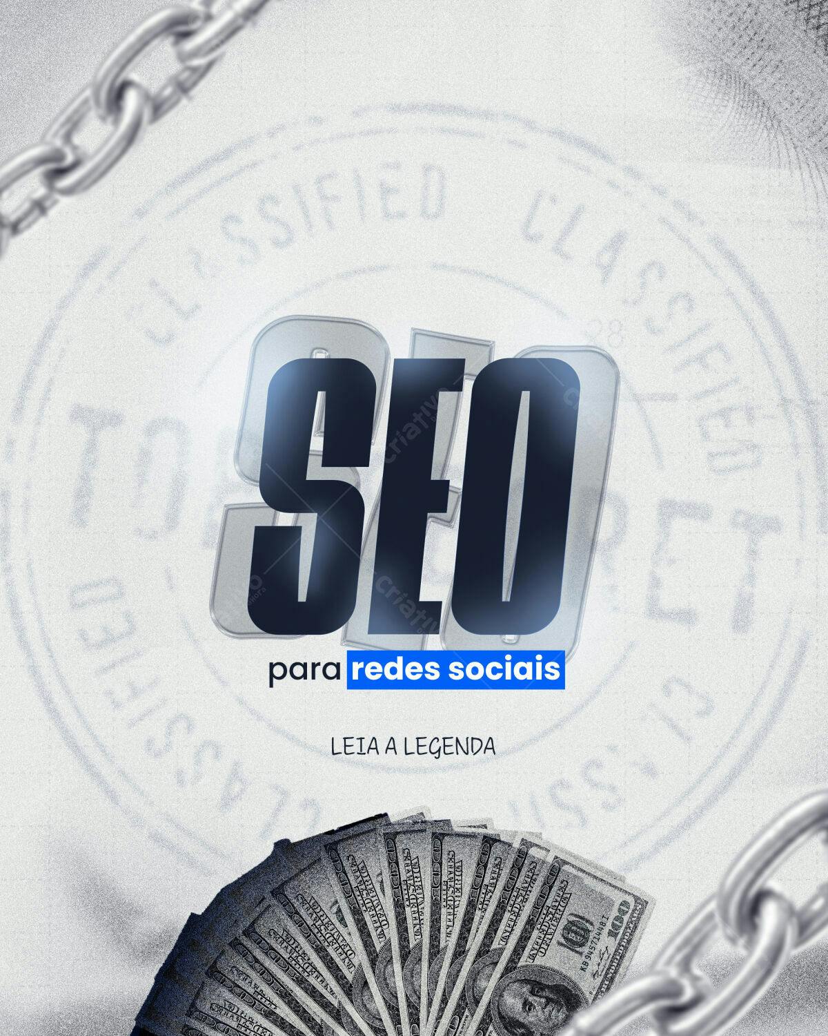 Post para Redes Sociais com SEO PSD Editável
