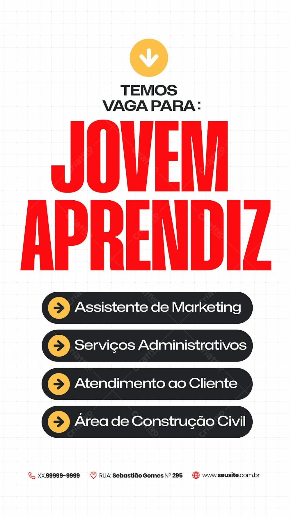 Temos Vaga Para Jovem Aprendiz, Confira E Venha Você Também Fazer Parte Da Equipe