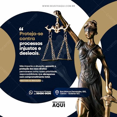 Feed Quadrado Advocacia Advogado