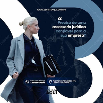 Feed Quadrado Advocacia Advogado