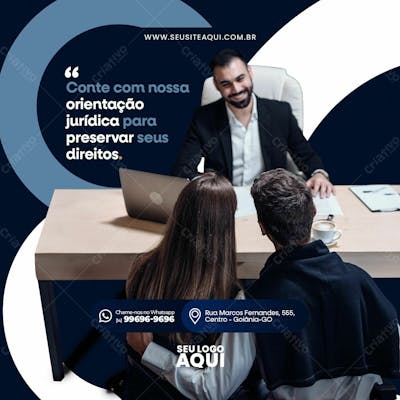 Feed Quadrado Advocacia Advogado