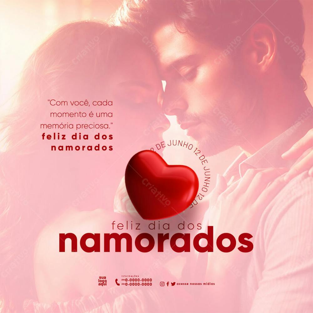 12 De Junho Dia Dos Namorados Feed 1