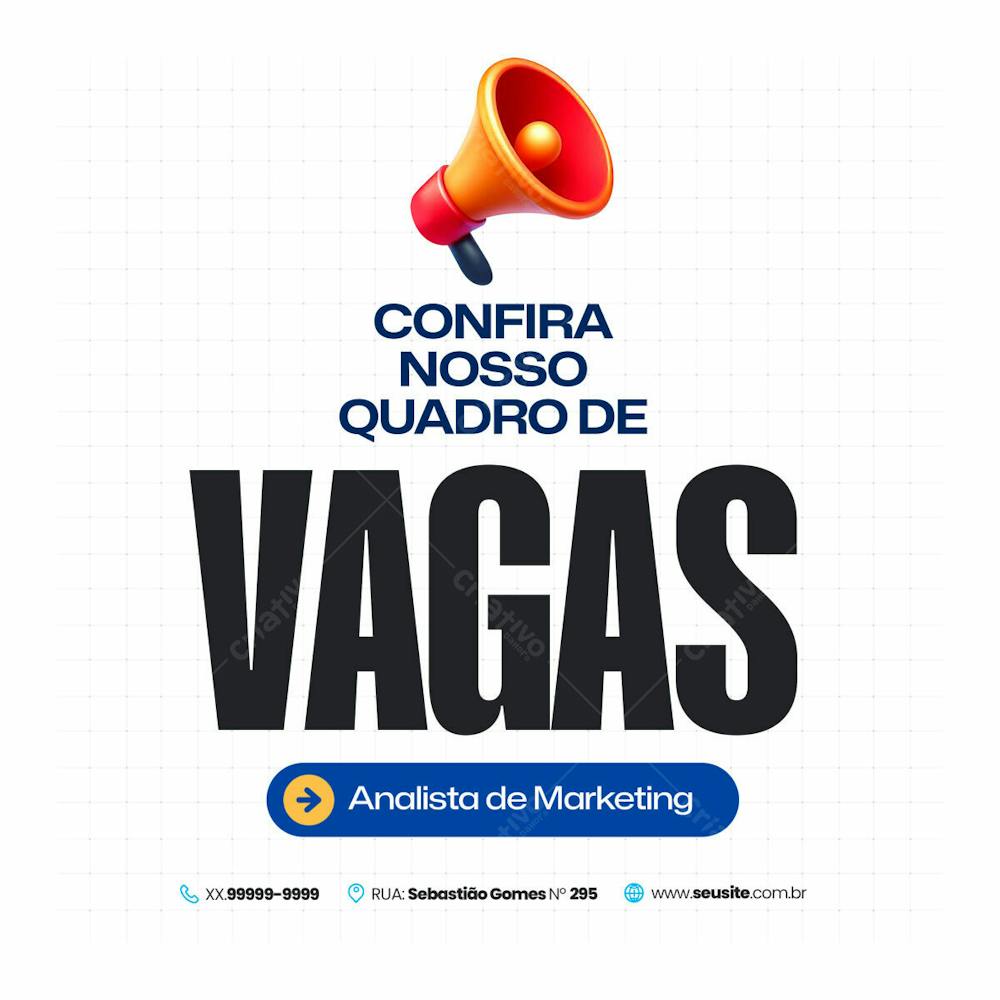 06 Estamos Contratando Confira O Quadro De Vagas