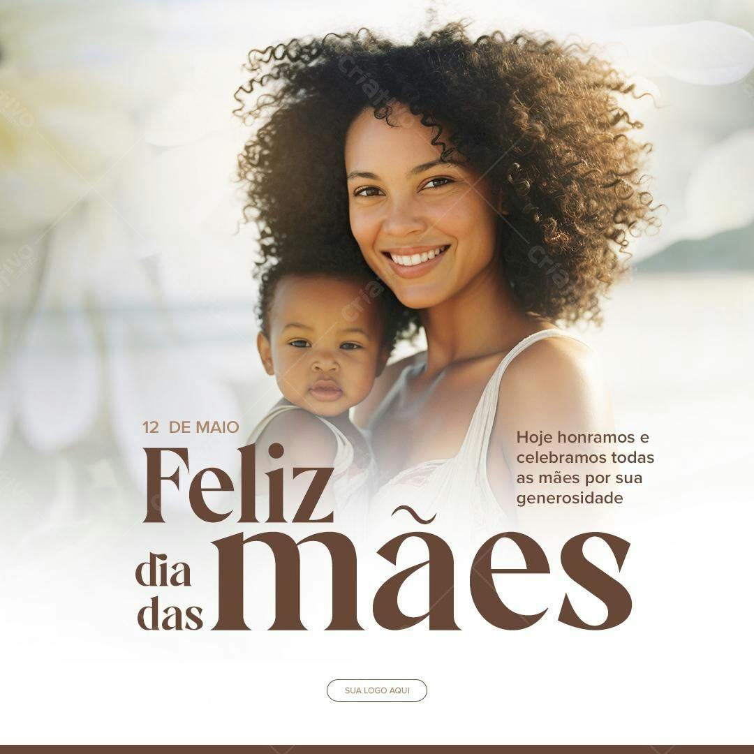 Postagem Dia das Mães PSD Editável