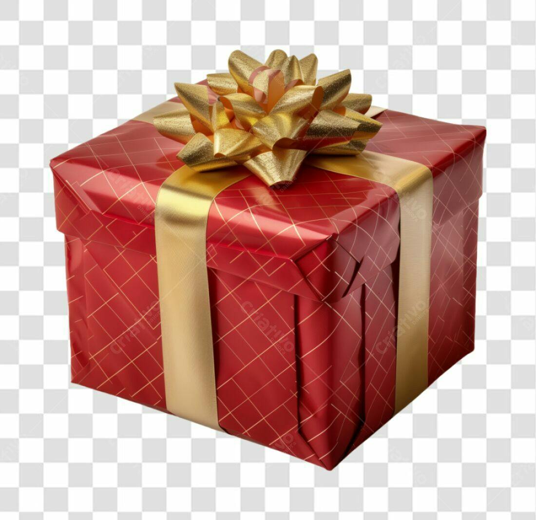 Icone Presente Natal PNG com fundo transparente