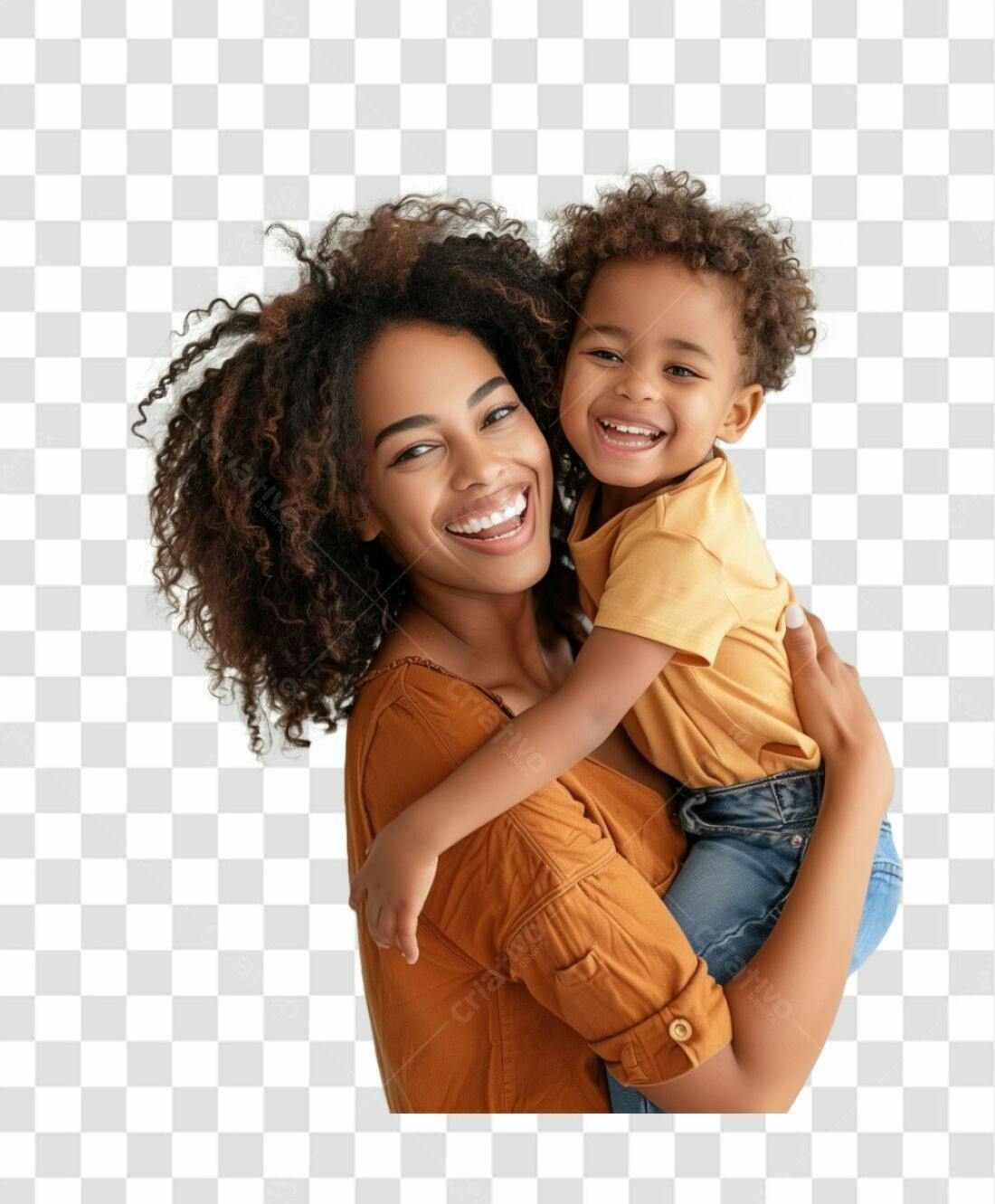 Imagem Mãe e Filho PNG com fundo transparente