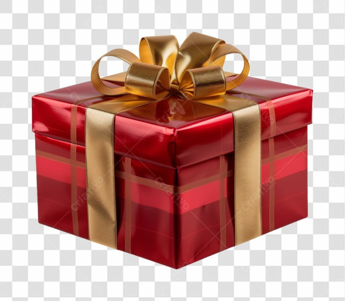 Icone Presente Natal PNG com fundo transparente
