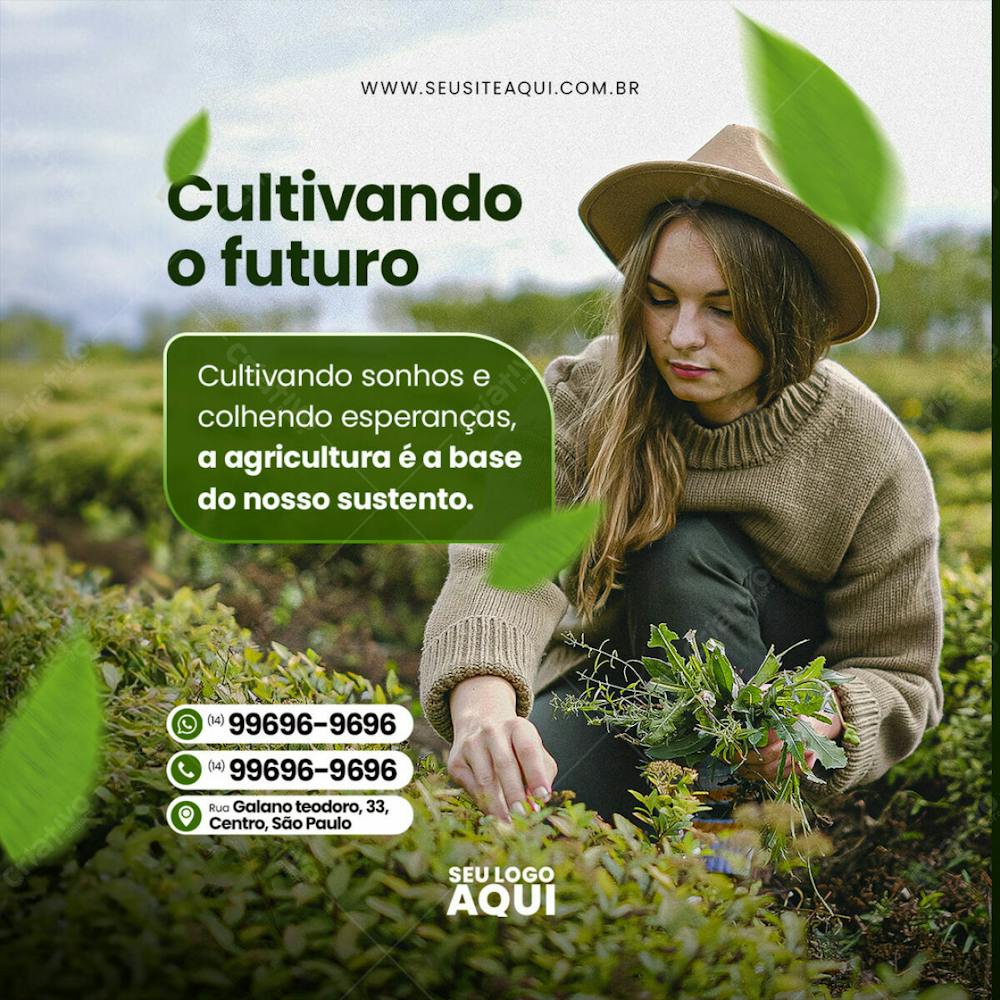 Feed Quadrado Agronegocio Agropecuaria Socail Media