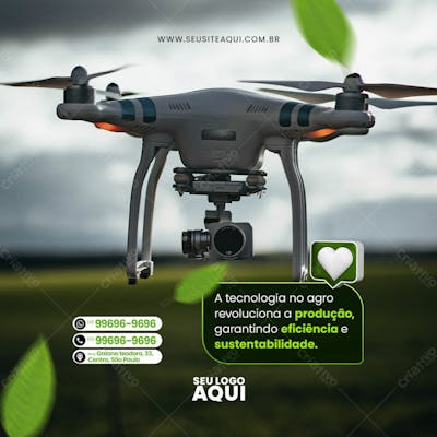 Feed Quadrado Agronegocio Agropecuaria Socail Media